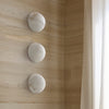 Kristy Minimalist Round Alabaster Wall Lamp