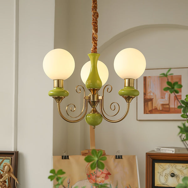 Valentina Modern Creative Chandelier Glass Dining Room Living Room