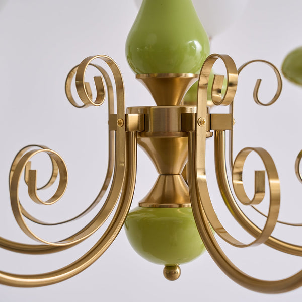 Valentina Modern Creative Chandelier Glass Dining Room Living Room