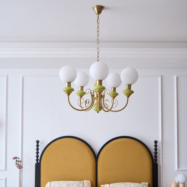 Valentina Modern Creative Chandelier Glass Dining Room Living Room