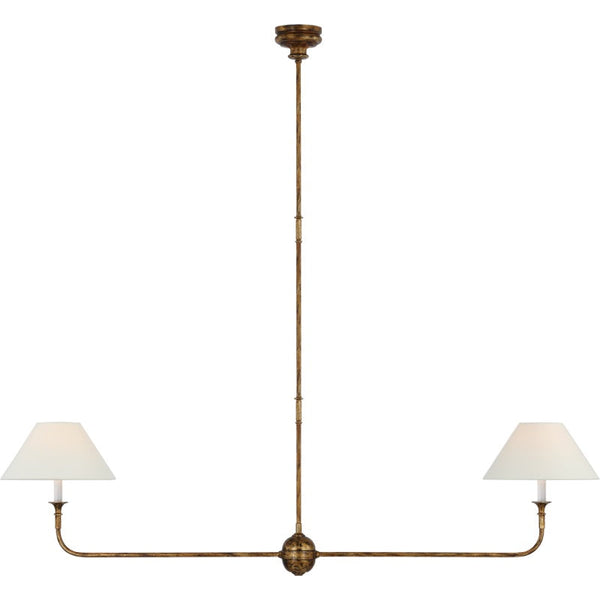 Silva Modern Linear LED Chandelier Living Room Bedroom