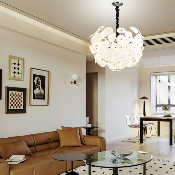 Valentina Artistic Glass Globe Chandelier