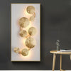Kristy Lotus Leaf Wall Sconce