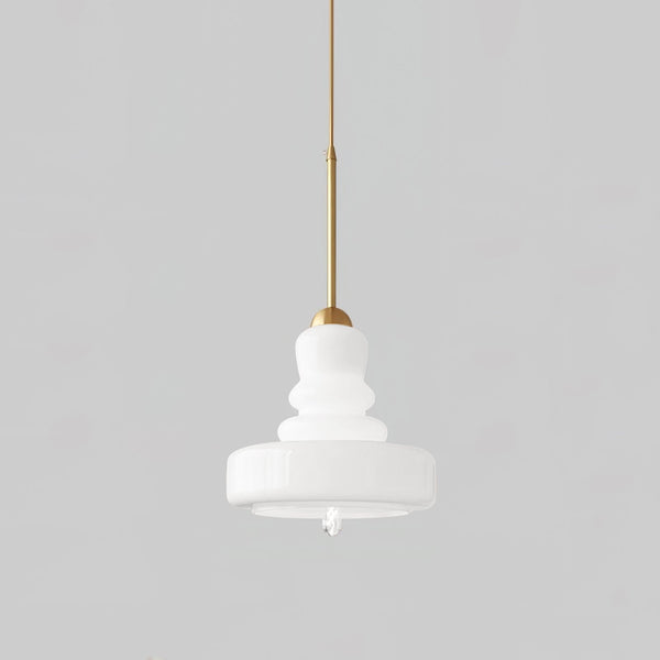 Lumora French Modern Kitchen Pendant Light Glass