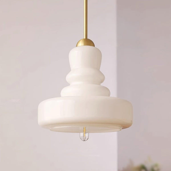 Lumora French Modern Kitchen Pendant Light Glass
