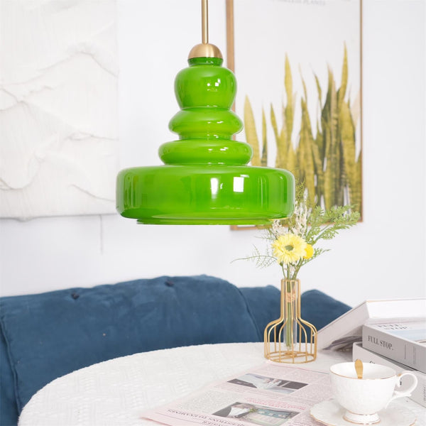 Lumora French Modern Kitchen Pendant Light Glass