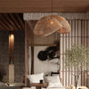 Ritta Rustic Ritta Rattan Pendant Light, Living Room