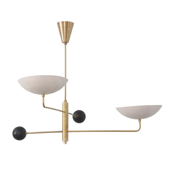 SilvaSculptural Industrial Chandelier