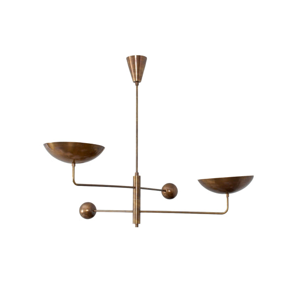 SilvaSculptural Industrial Chandelier