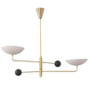 SilvaSculptural Industrial Chandelier