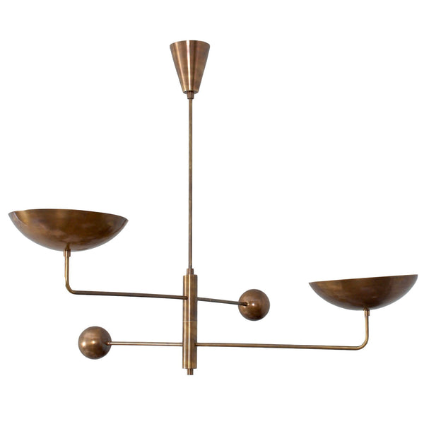 SilvaSculptural Industrial Chandelier