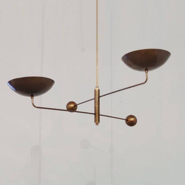 SilvaSculptural Industrial Chandelier