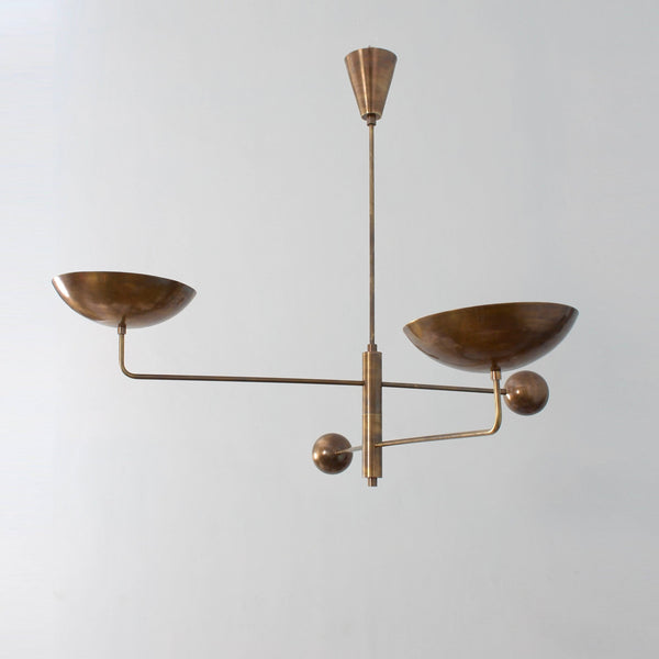 SilvaSculptural Industrial Chandelier