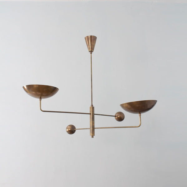 SilvaSculptural Industrial Chandelier