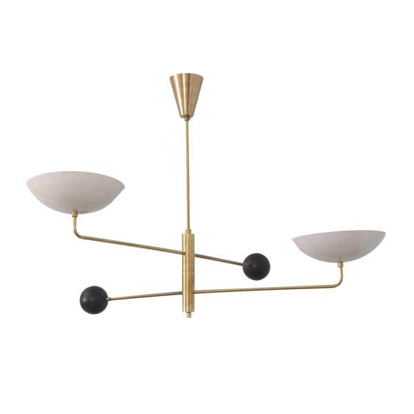 SilvaSculptural Industrial Chandelier