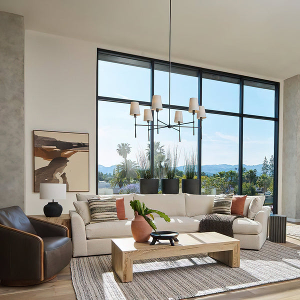 SilvaChandelier Head 4/6 Mid-century