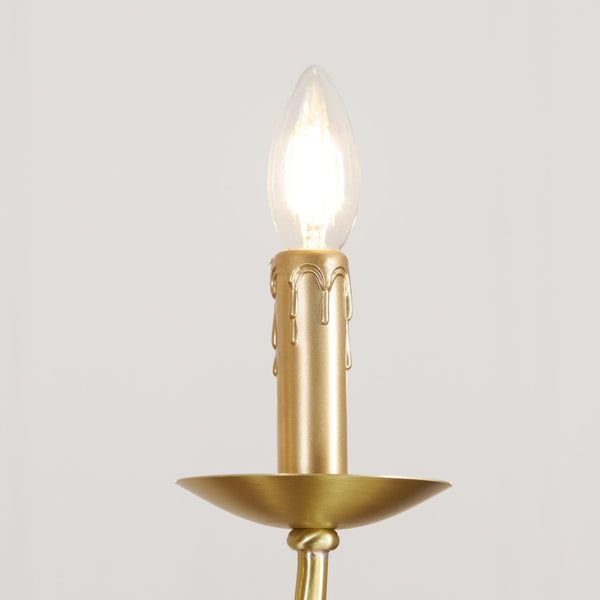 Silva Chandeliers Candle-style Arc Farmhouse
