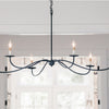 Silva Chandeliers Candle-style Arc Farmhouse
