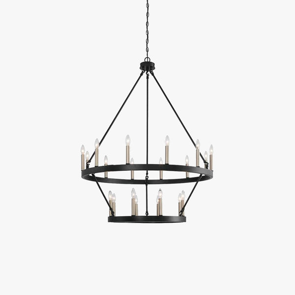 Silva Modern Industrial LED Chandelier Living Room