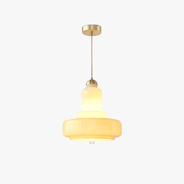 Lumora French Modern Kitchen Pendant Light Glass