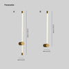 Arisha Linear LED Wall Light Gold
