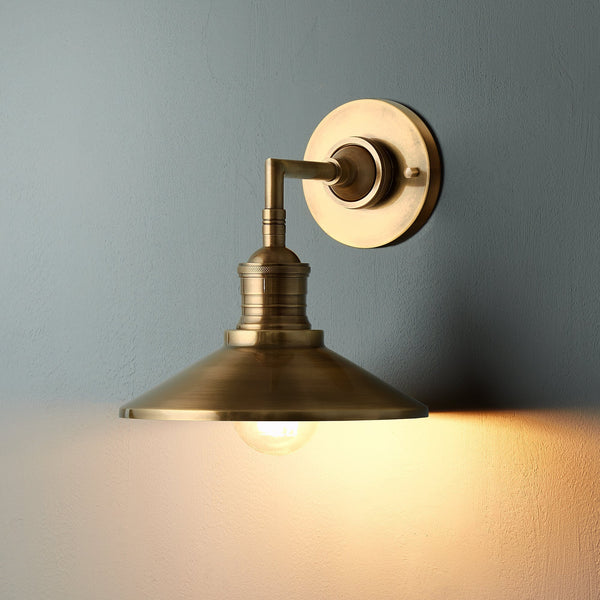 Silva Brass Indoor Wall Lamp