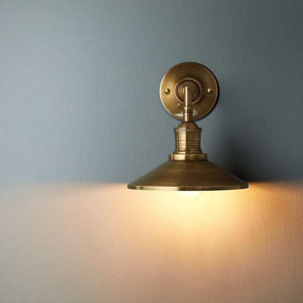 Silva Brass Indoor Wall Lamp