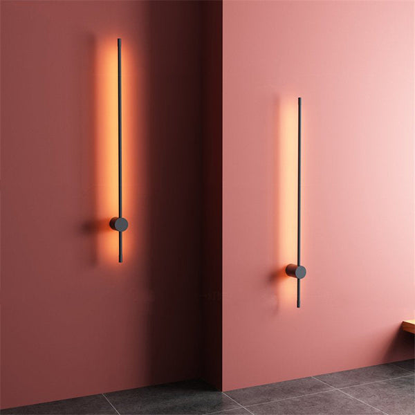 Arisha Minimalist Rotatable Linear LED Outdoor Wall LampCorridor Garden