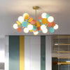 Aria Multicolored Flower Branch Chandelier Living Room