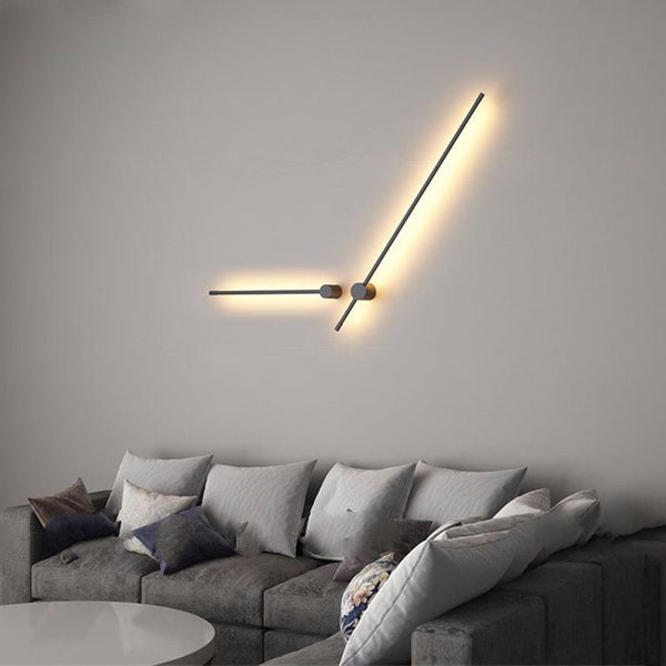 Arisha Minimalist Rotatable Linear LED Outdoor Wall LampCorridor Garden