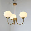 Aria Retro Art Deco Globe Chandelier
