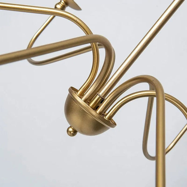 Silva Retro Vintage Candle Chandelier