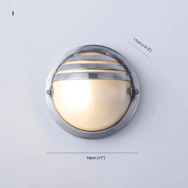 Ray Wall Lamp Geometric Modern Glass Outdoor