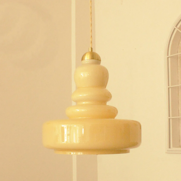 Lumora French Modern Kitchen Pendant Light Glass