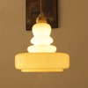 Lumora French Modern Kitchen Pendant Light Glass