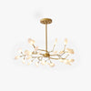 Olivia Unique Branch Firefly Art Deco Chandelier Living Room