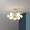 Aria Multicolored Flower Branch Chandelier Living Room