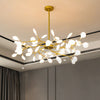 Olivia Unique Branch Firefly Art Deco Chandelier Living Room