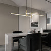 Arisha Pendant Light Modern Linear Dining Room