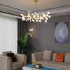 Olivia Unique Branch Firefly Art Deco Chandelier Living Room