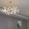 Olivia Unique Branch Firefly Art Deco Chandelier Living Room