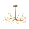 Olivia Unique Branch Firefly Art Deco Chandelier Living Room