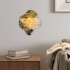 Avi Green Marble Organic Wall Lamp