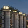 Ray Pillar Solar /HardWire Outdoor Light