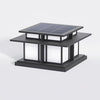 Ray Pillar Solar /HardWire Outdoor Light