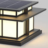 Ray Pillar Solar /HardWire Outdoor Light