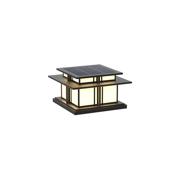 Ray Pillar Solar /HardWire Outdoor Light