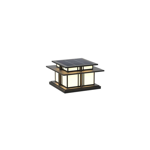 Ray Pillar Solar /HardWire Outdoor Light