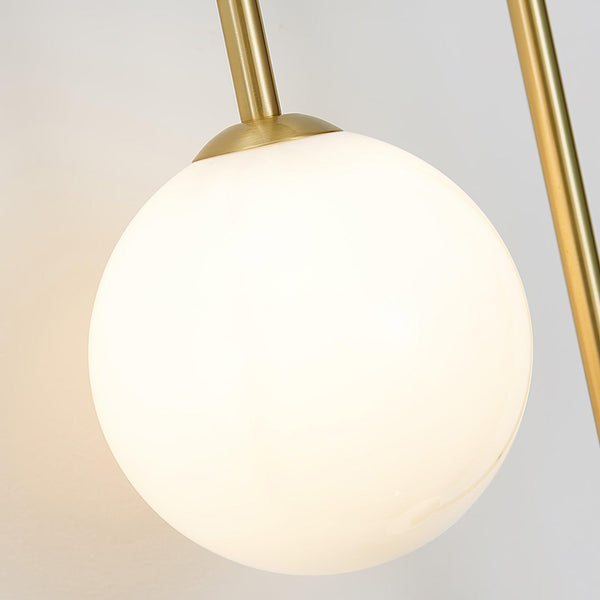 Valentina Brass Arc Wall Light