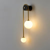 Valentina Brass Arc Wall Light